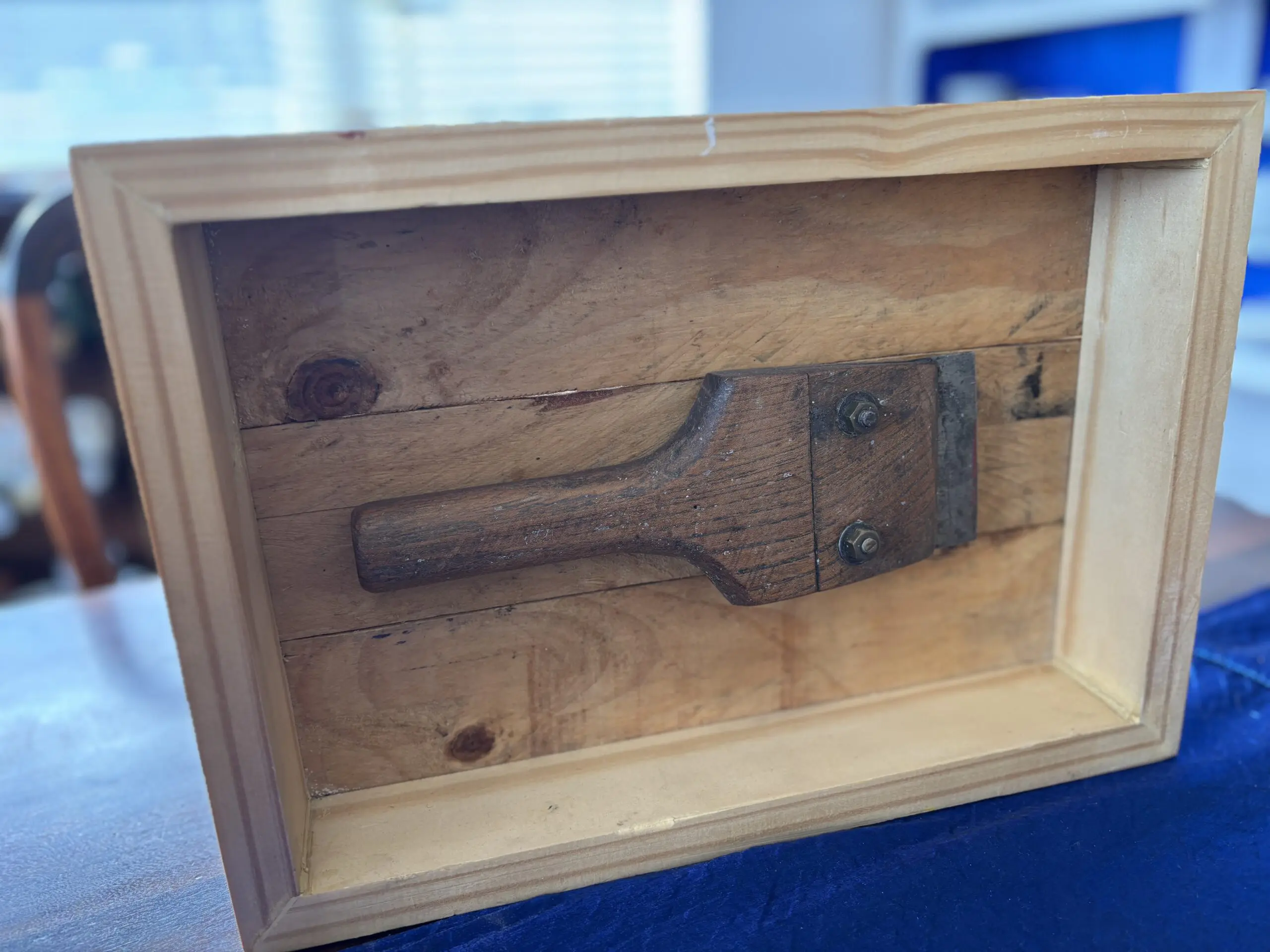 Collection of Five Framed Vintage Trade & Woodworking Tools - Image 5