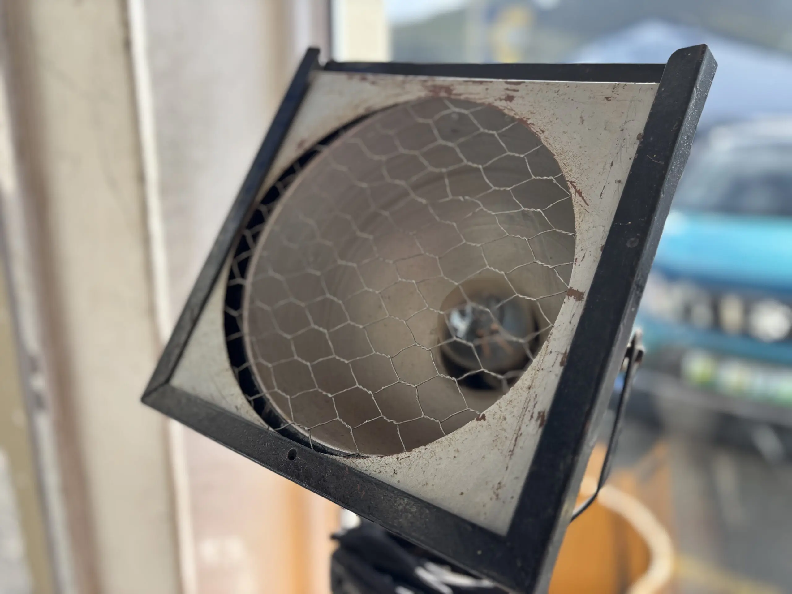 Vintage Industrial Surveyor's Tripod Floor Lamp