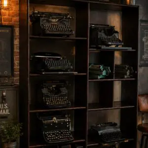Vintage Typewriter Collection – 8 Assorted Retro Typewriters