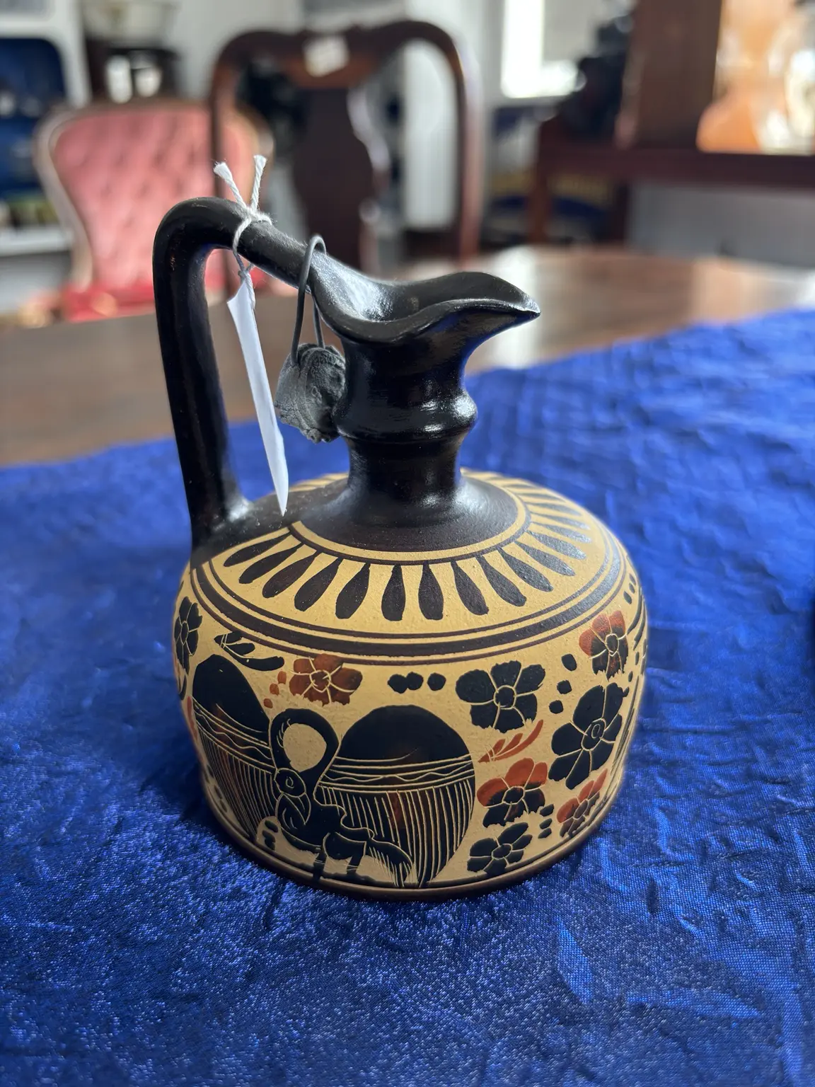 Corinthian Terracotta Jug Replica - Image 3