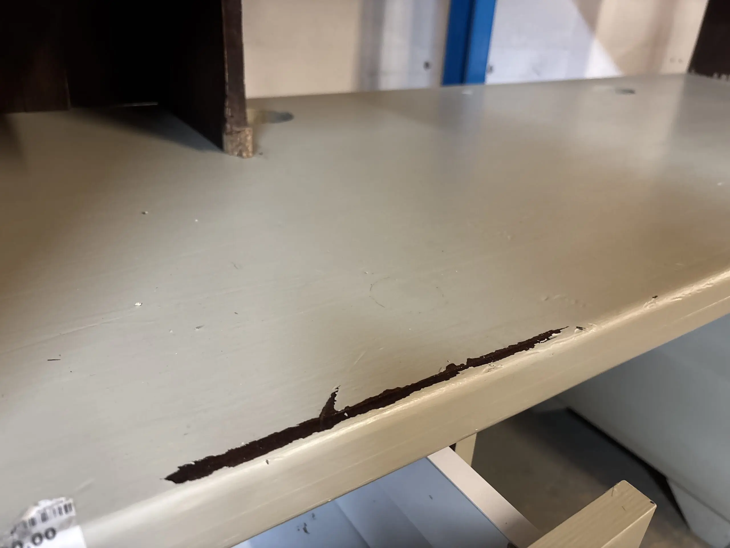 Upcycled Library-Themed Computer Armoire Desk with Storage - Image 3