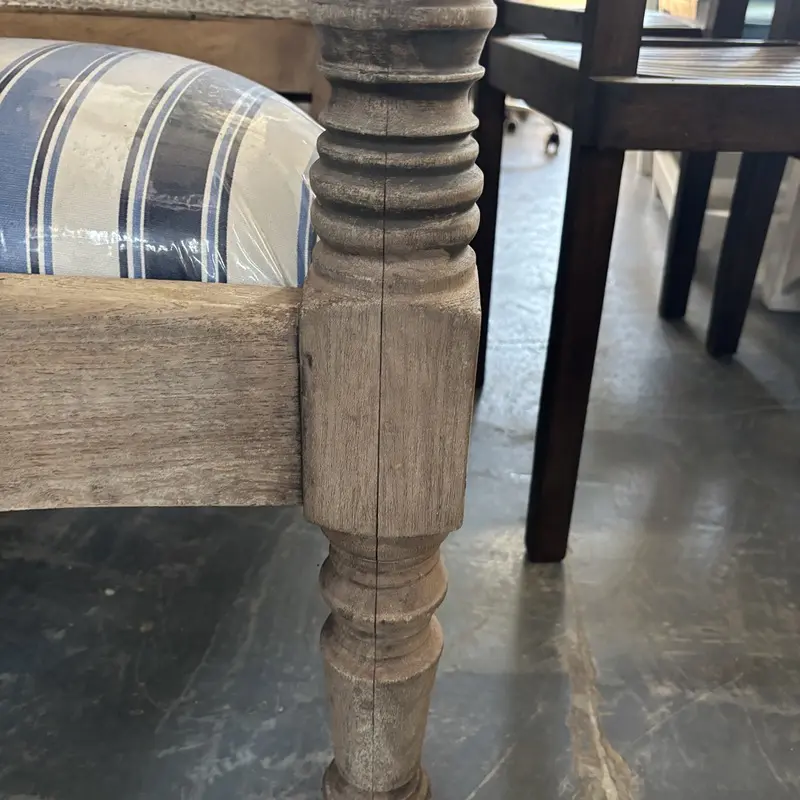Pair of Indonesian Carved Wooden Armchairs - Image 2