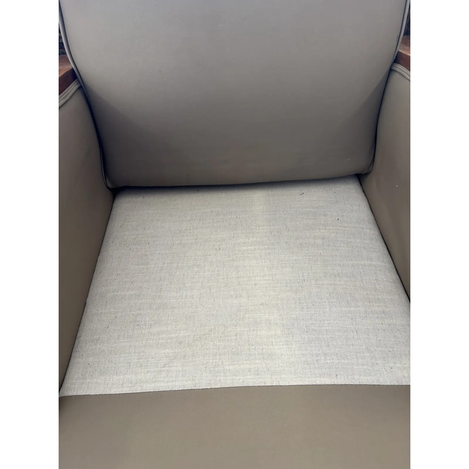 Pair of Art Deco Lounge Armchairs – Newly Upholstered - Image 2