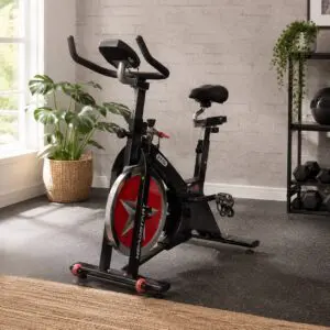 Headstart Exercise Spin Bike with LCD Display