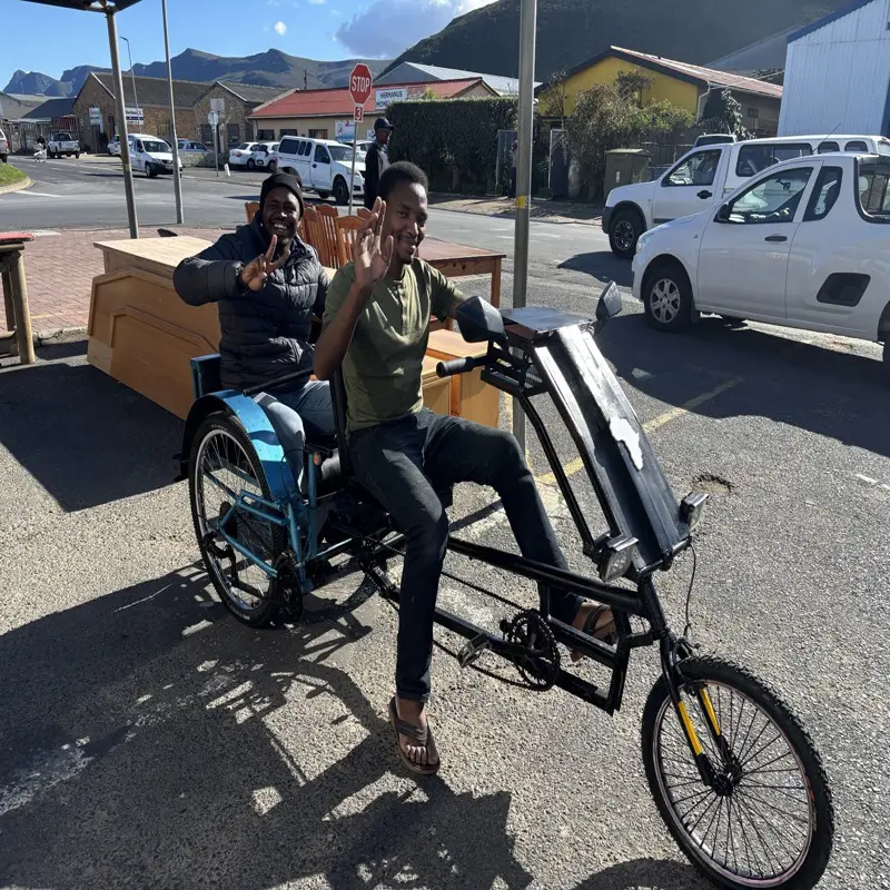 Izak Ready-Made Passenger Trike – Locally Built