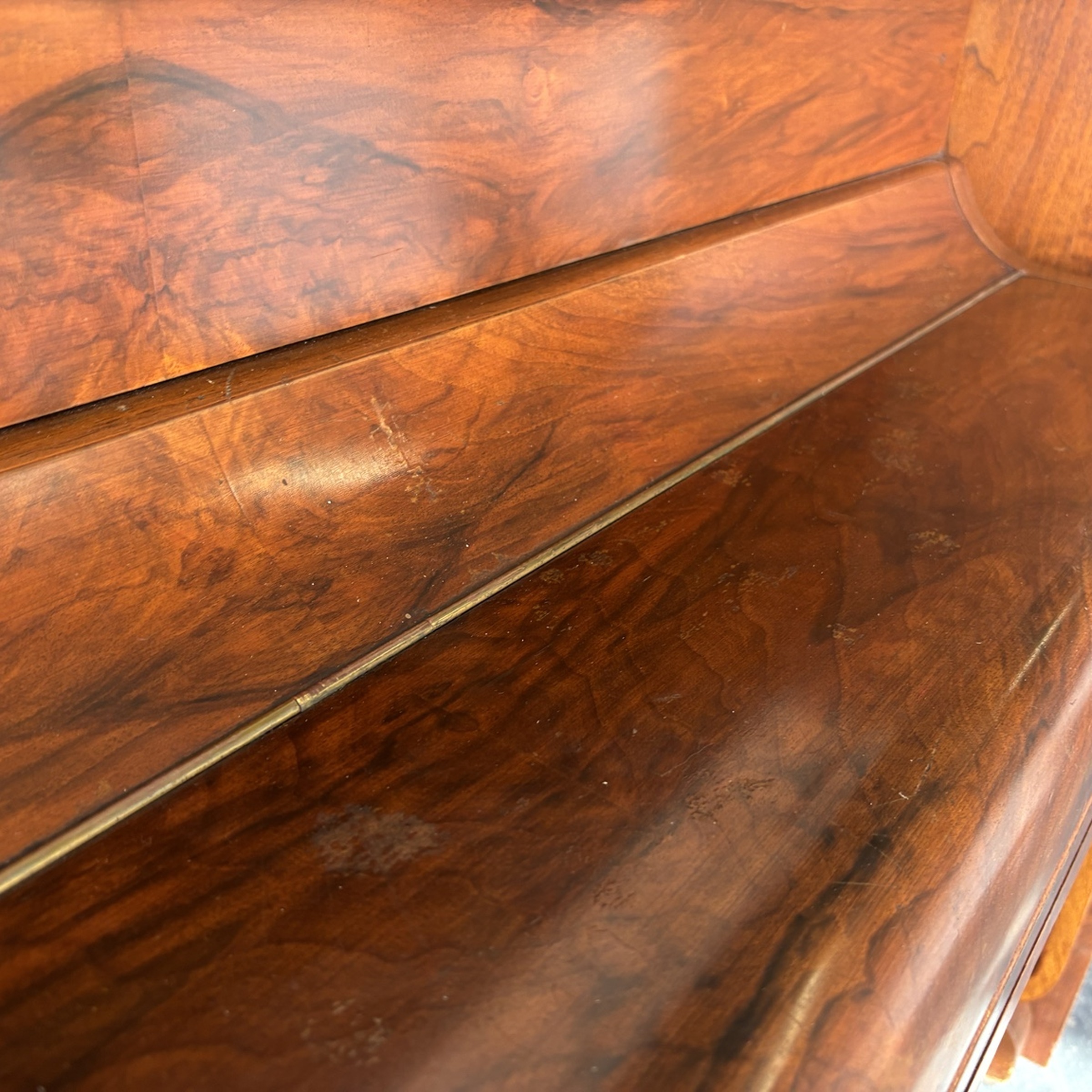 Moore & Moore Vintage Wooden Upright Piano - Image 4