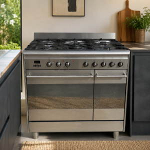 Smeg Stainless Steel 6-Burner Gas Range Cooker
