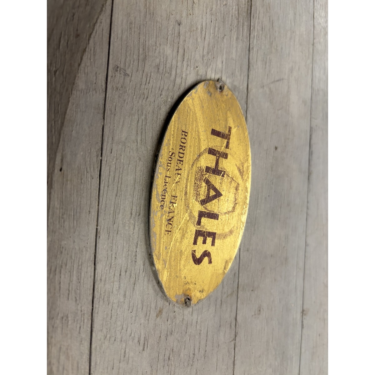 White Wine Barrel Display Table with Storage - Image 2